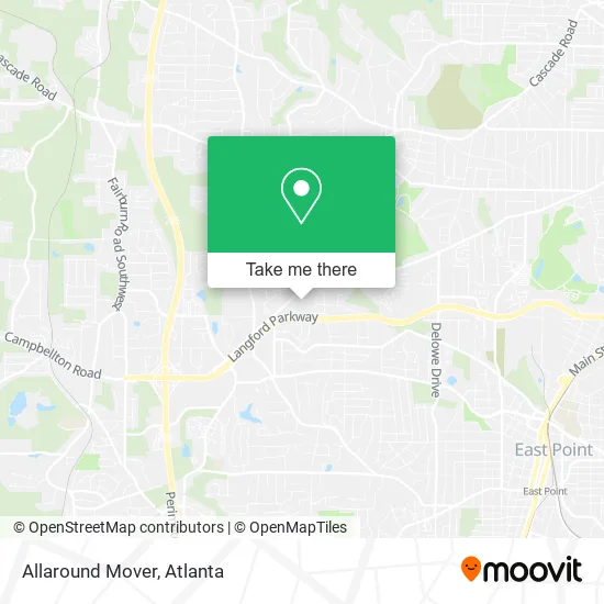 Mapa de Allaround Mover