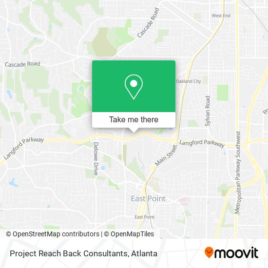 Project Reach Back Consultants map