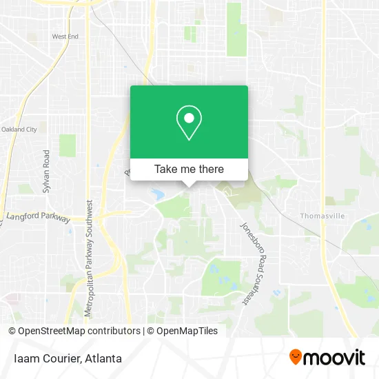 Iaam Courier map