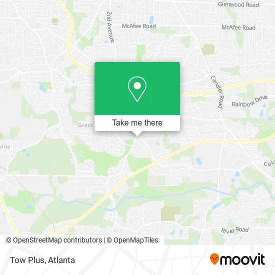 Mapa de Tow Plus