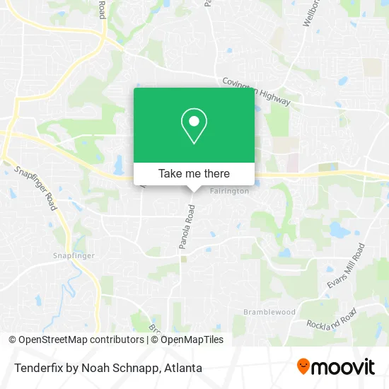 Mapa de Tenderfix by Noah Schnapp