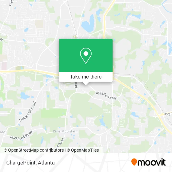 ChargePoint map