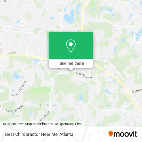 Best Chiropractor Near Me map