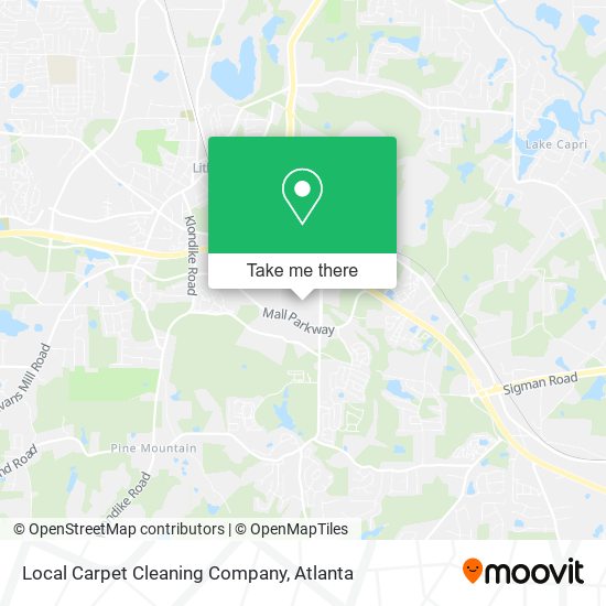 Mapa de Local Carpet Cleaning Company