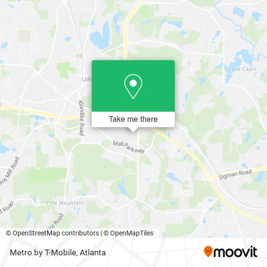 Metro by T-Mobile map
