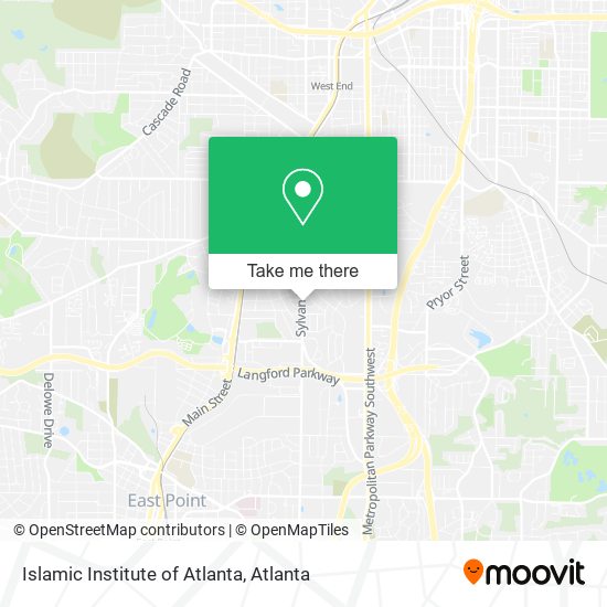 Islamic Institute of Atlanta map