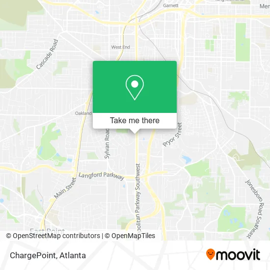 ChargePoint map