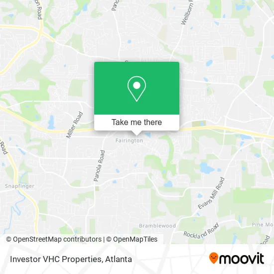 Mapa de Investor VHC Properties