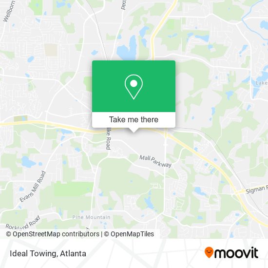 Ideal Towing map