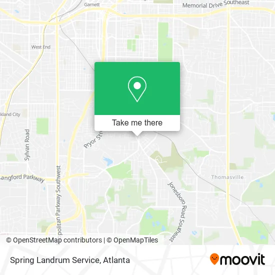 Mapa de Spring Landrum Service