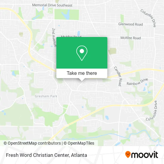 Mapa de Fresh Word Christian Center