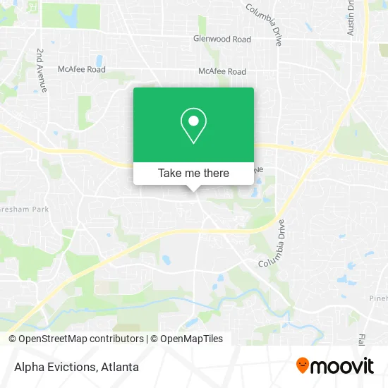 Mapa de Alpha Evictions