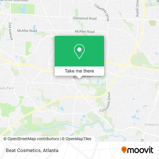 Mapa de Beat Cosmetics