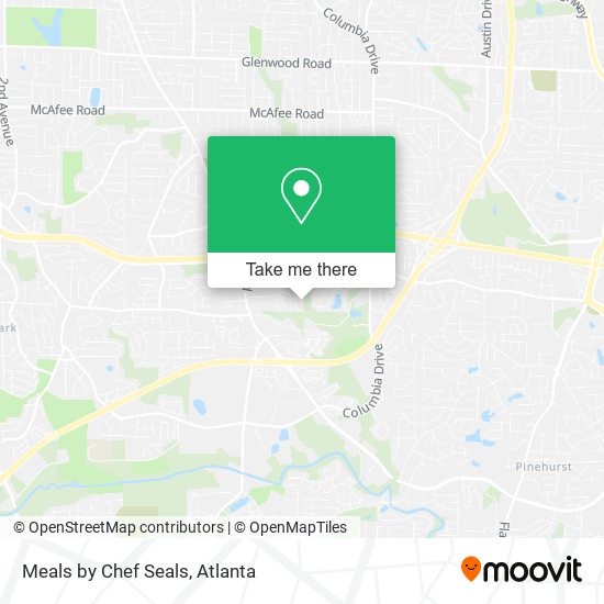 Mapa de Meals by Chef Seals