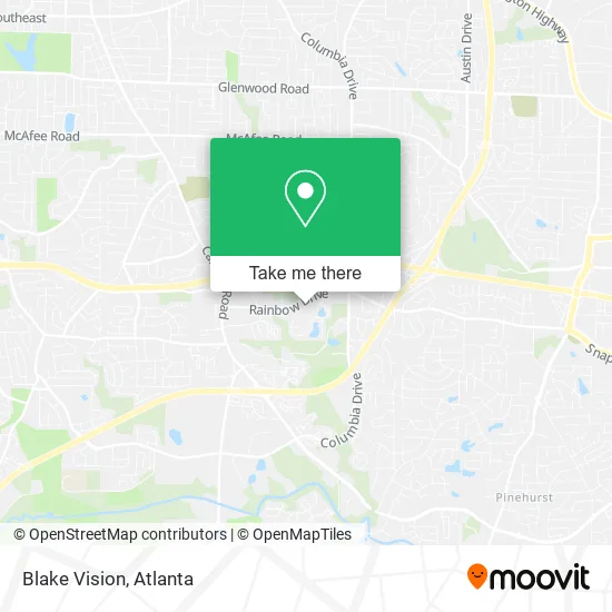 Mapa de Blake Vision
