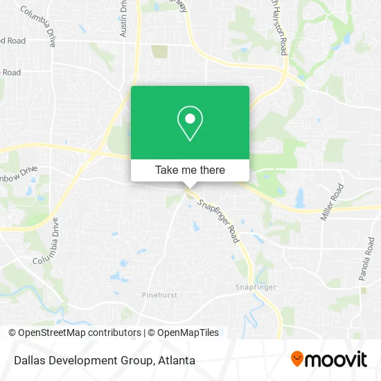 Dallas Development Group map