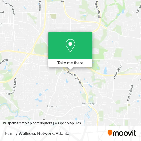 Family Wellness Network map