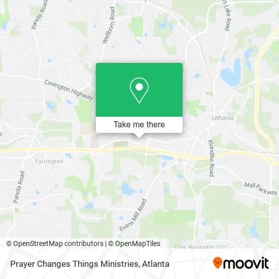 Prayer Changes Things Ministries map