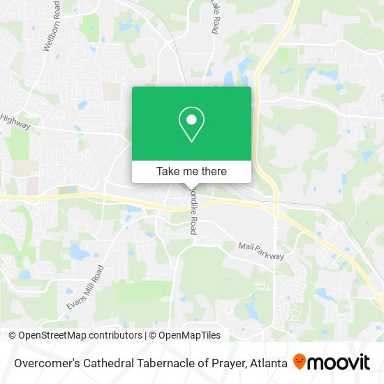 Mapa de Overcomer's Cathedral Tabernacle of Prayer