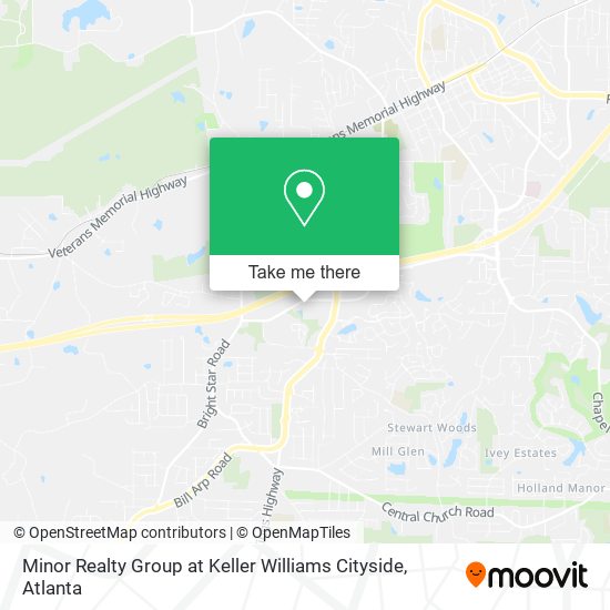 Mapa de Minor Realty Group at Keller Williams Cityside