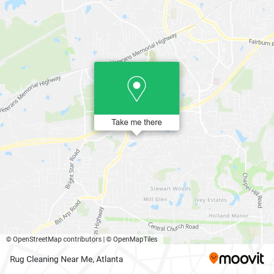 Rug Cleaning Near Me map