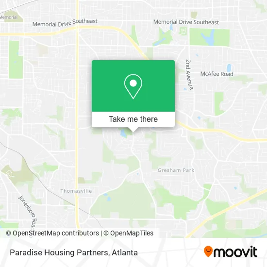 Paradise Housing Partners map