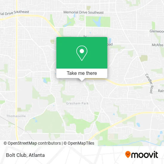 Mapa de Bolt Club