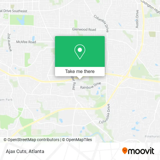 Ajax Cuts map