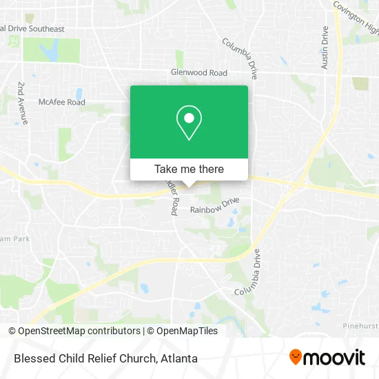 Mapa de Blessed Child Relief Church