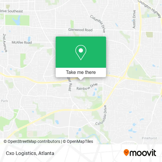 Mapa de Cxo Logistics