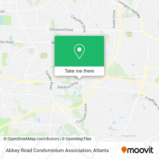 Mapa de Abbey Road Condominium Association