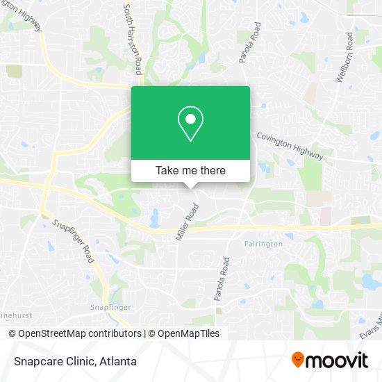 Snapcare Clinic map