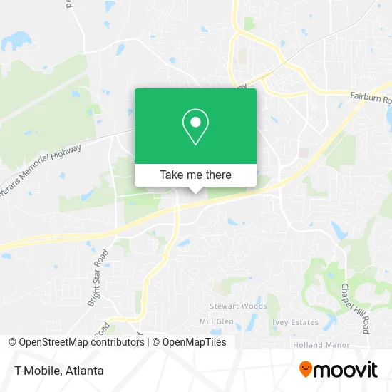 T-Mobile map