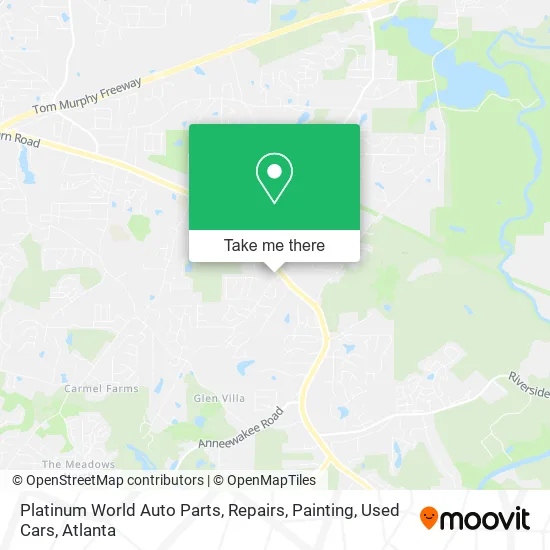 Platinum World Auto Parts, Repairs, Painting, Used Cars map