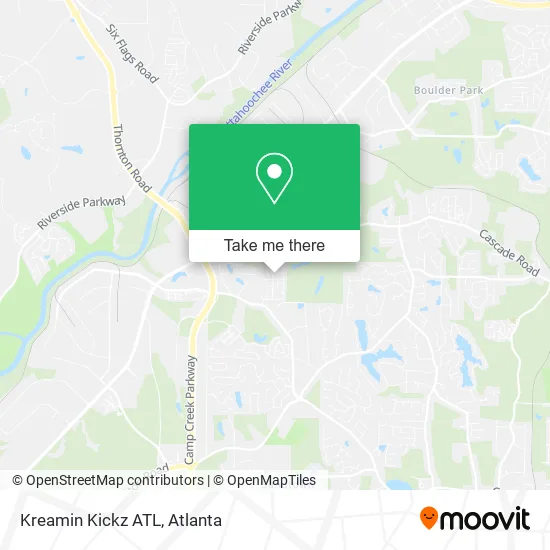 Kreamin Kickz ATL map
