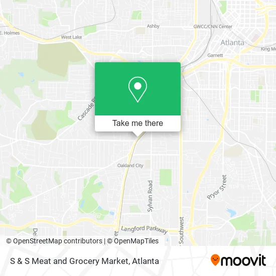 Mapa de S & S Meat and Grocery Market