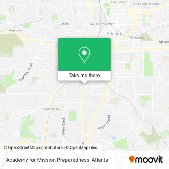 Academy for Mission Preparedness map