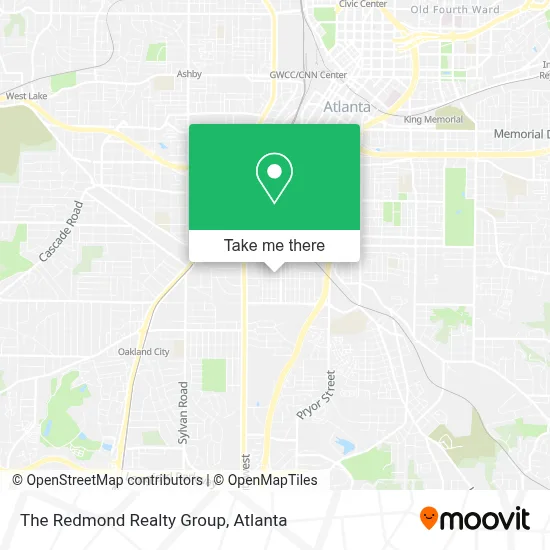 The Redmond Realty Group map