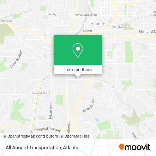 All Aboard Transportation map