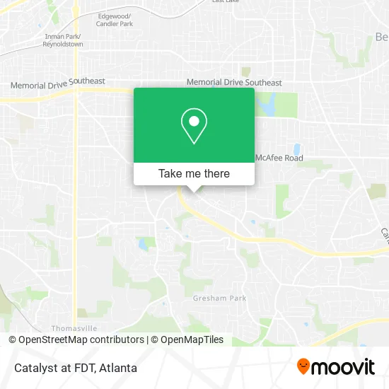 Mapa de Catalyst at FDT
