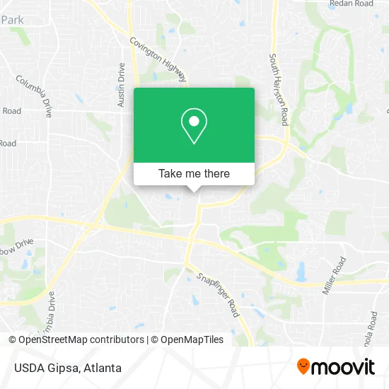 Mapa de USDA Gipsa