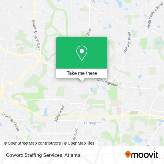 Coworx Staffing Services map