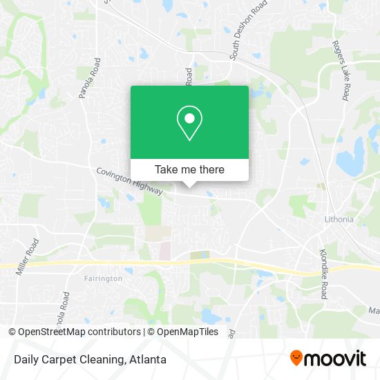 Mapa de Daily Carpet Cleaning