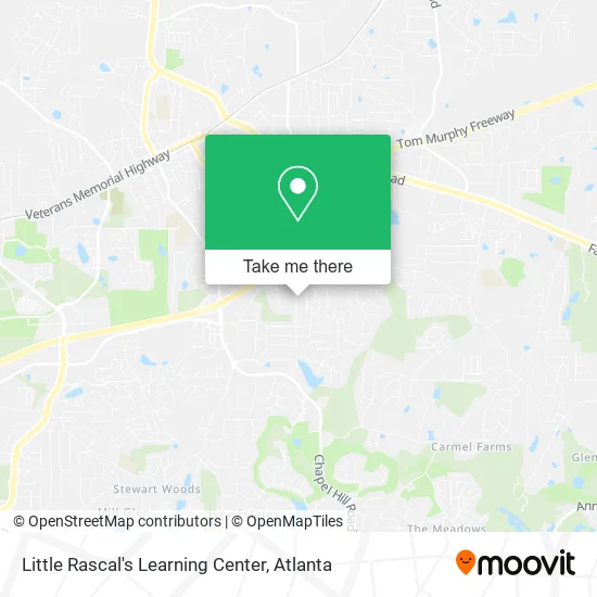 Mapa de Little Rascal's Learning Center