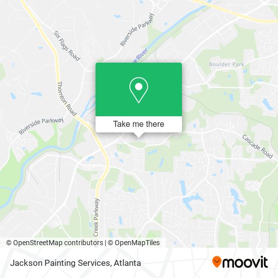 Jackson Painting Services map