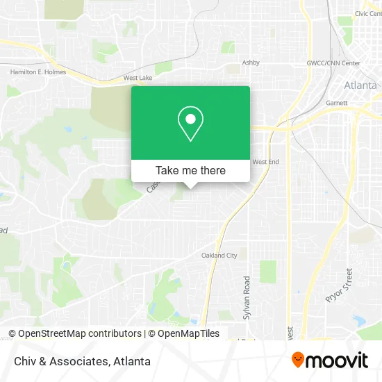 Mapa de Chiv & Associates