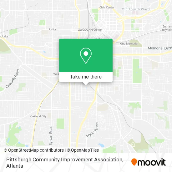 Pittsburgh Community Improvement Association map