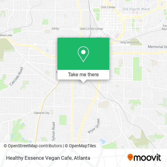 Healthy Essence Vegan Cafe map