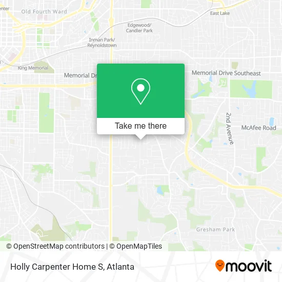 Holly Carpenter Home S map