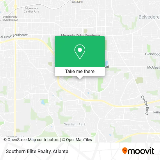 Mapa de Southern Elite Realty